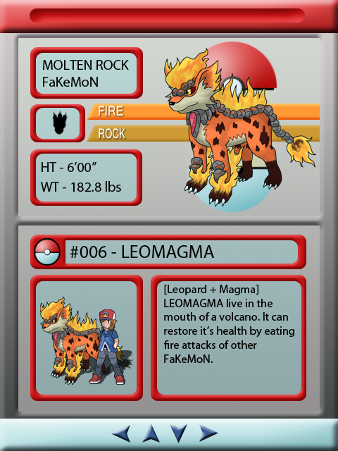 Fakemon - Leomagma