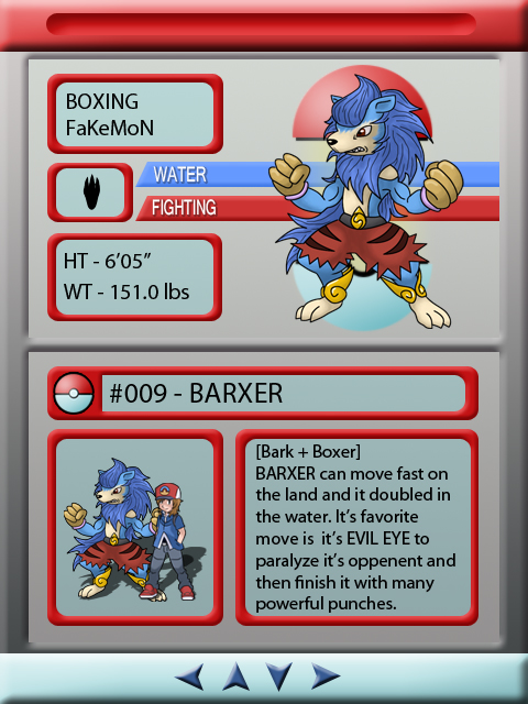 Fakemon - Barxer