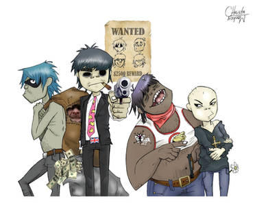 Wanted Gorillaz