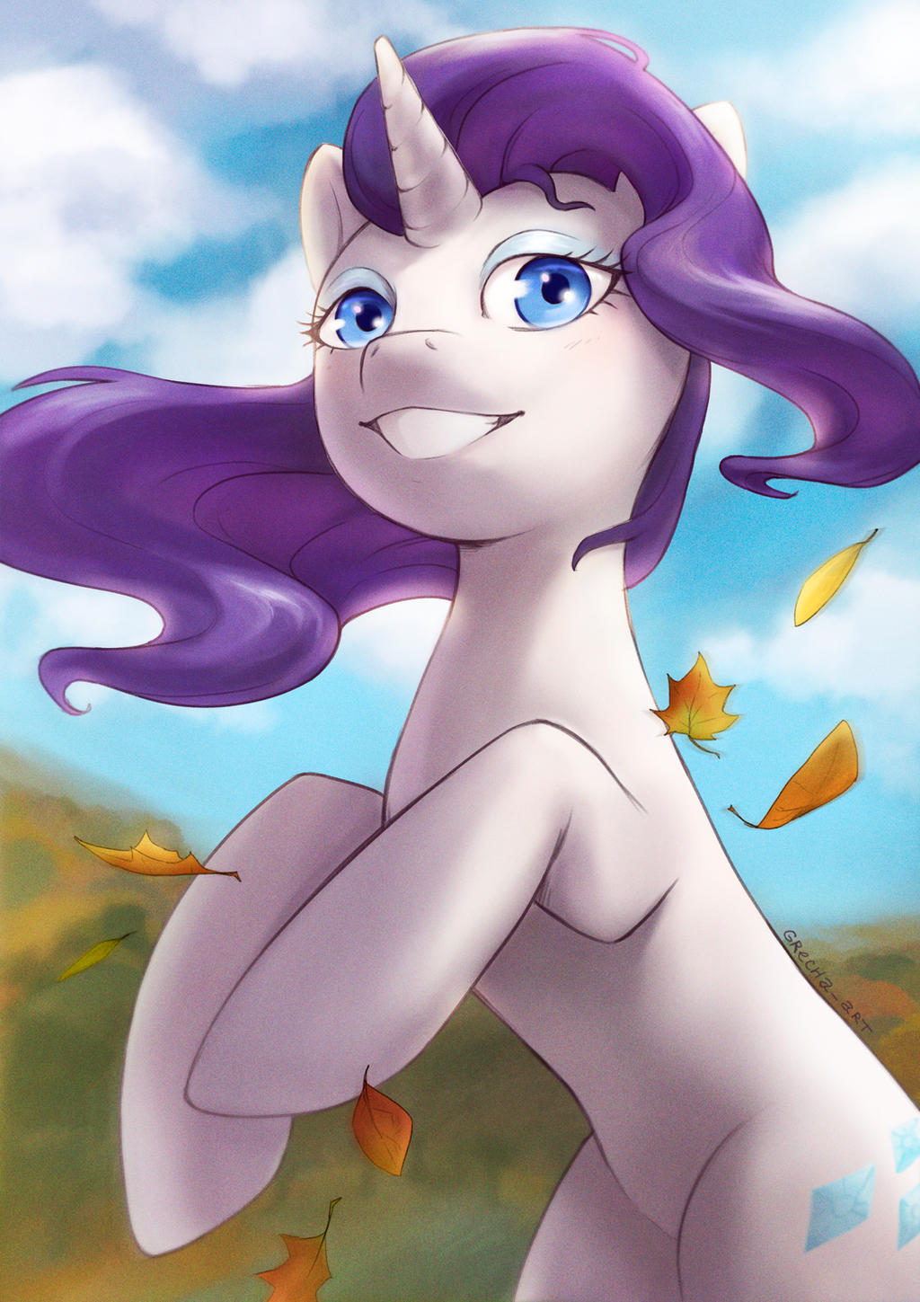Wonder Rarity Deviantart Rarity by Grecha-art on DeviantArt
