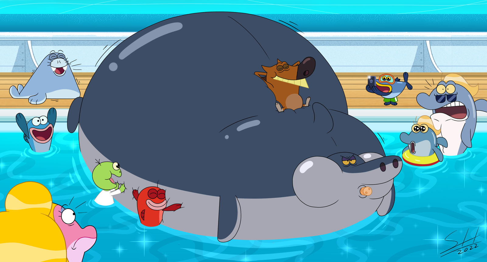 Zig's new pooltoy by Justydia-64 on DeviantArt