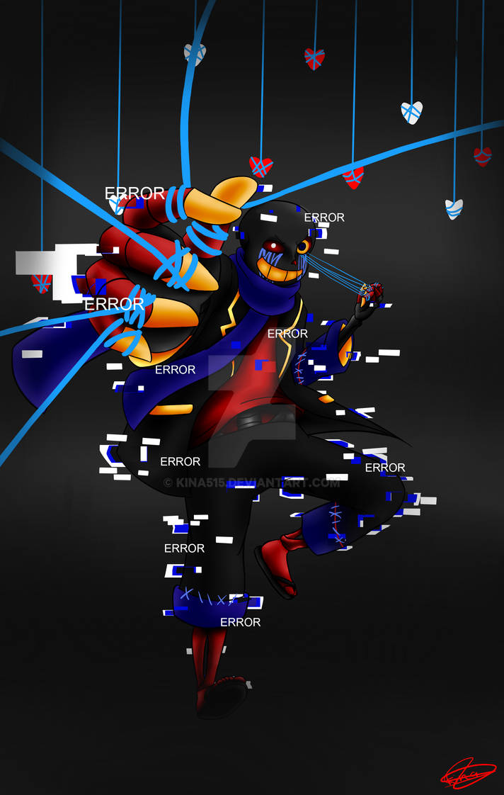 Error! Sans (FanArt) by Kina515 on DeviantArt