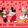 Disney Valentine Mickey Minnie Donald Daisy