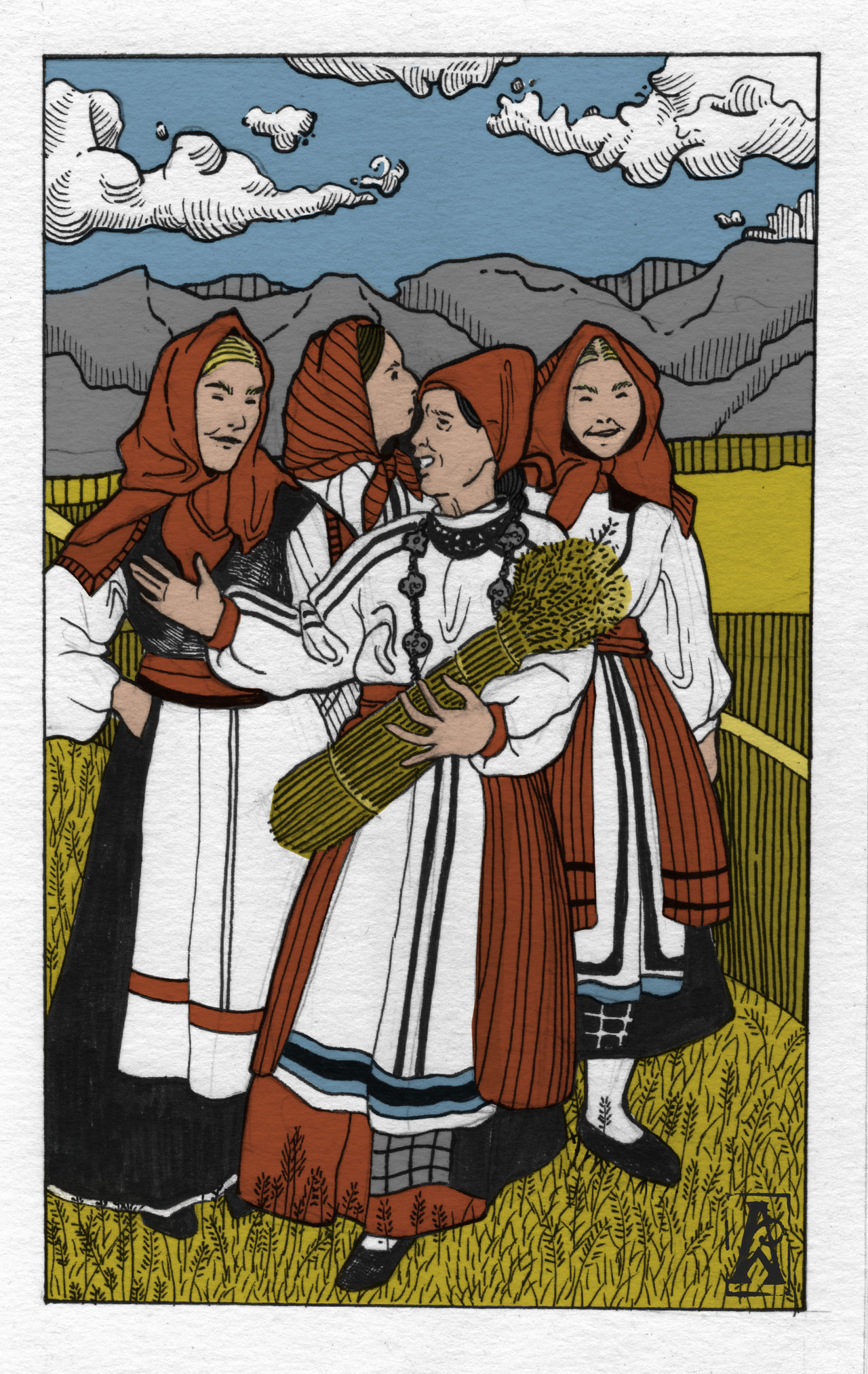 Slavic Graphics Slavic illustration by Bonnesai on DeviantArt
