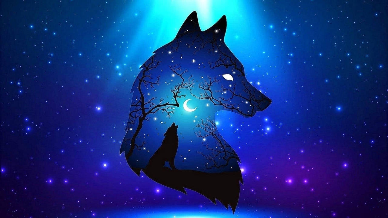 Blue-wolf by Wolford79 on DeviantArt