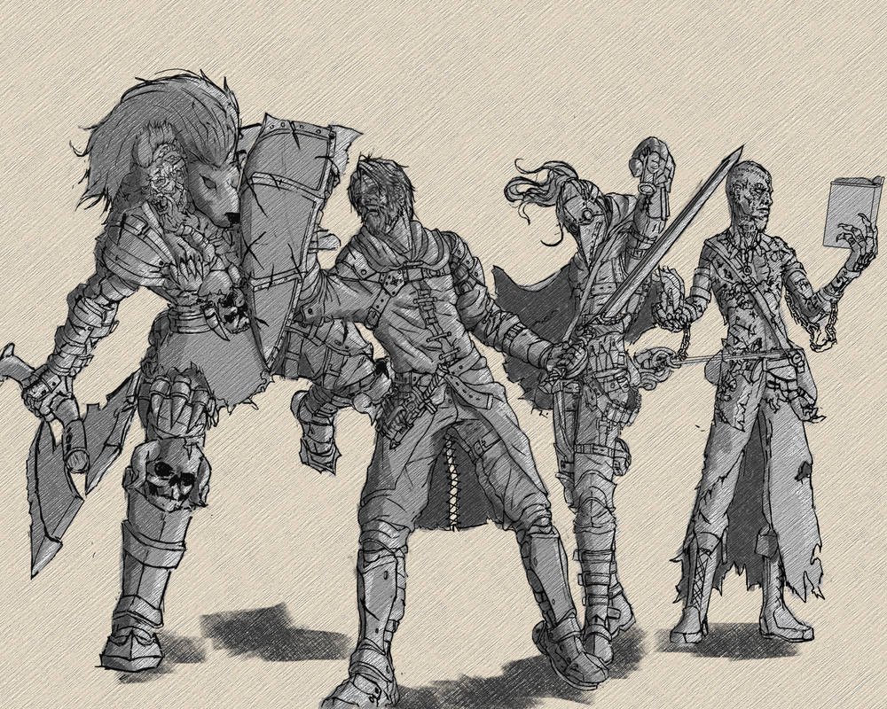 the fallen four by SketchFaktor on DeviantArt