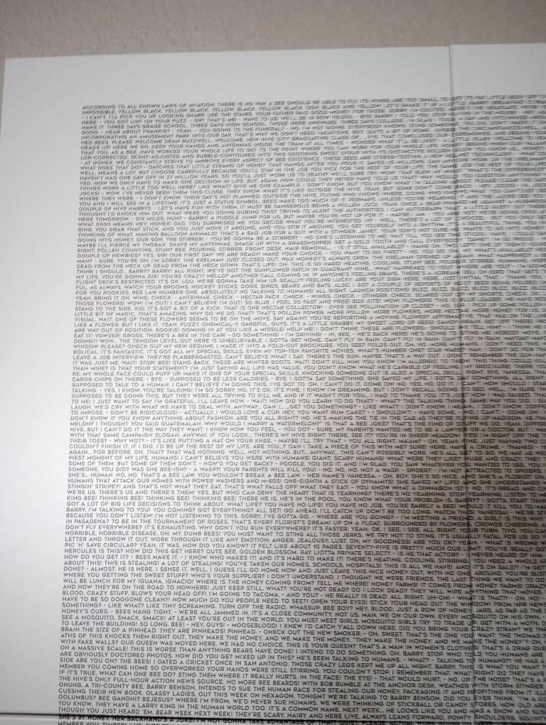 The Entire Bee Movie Script: Part 1 by closetcommie1 on DeviantArt