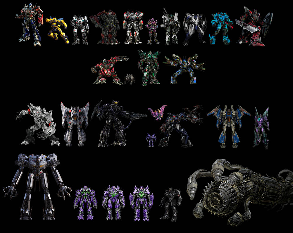 Tf3 Cast TF 3 DOTM Rewrite robot cast by PrimalRageDude96 on DeviantArt