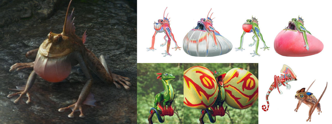 Dhx Frog Parrot Frogs and other Hollow Earth critters by PrimalRageDude96 on ...