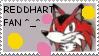 Reddhart Stamp ^_^ by ReddhartTheRedWolf