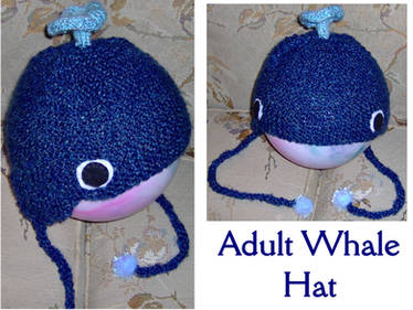 Adult Whale Hat