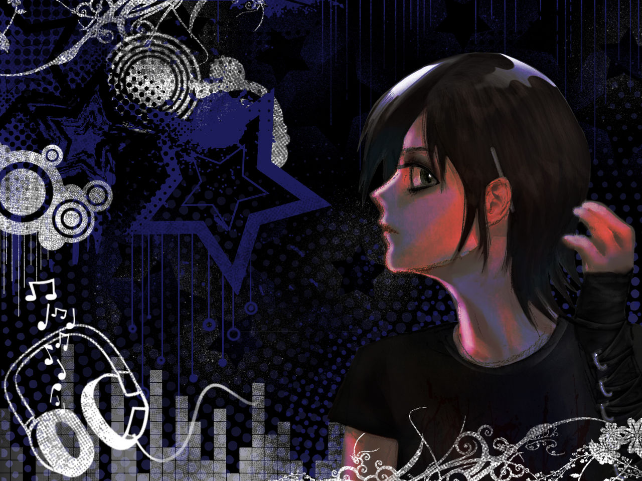 Anime emo girl by tfryfxd on DeviantArt