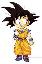 -Goku Sticker-