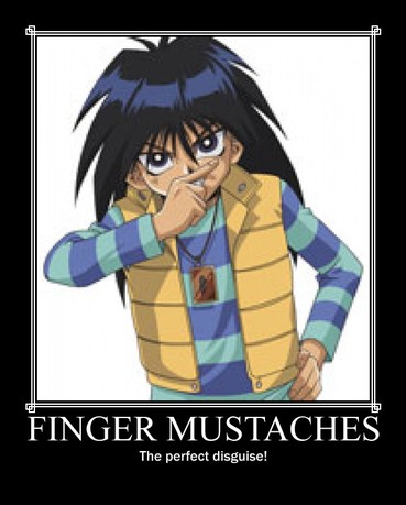 YGO: Finger Mustaches