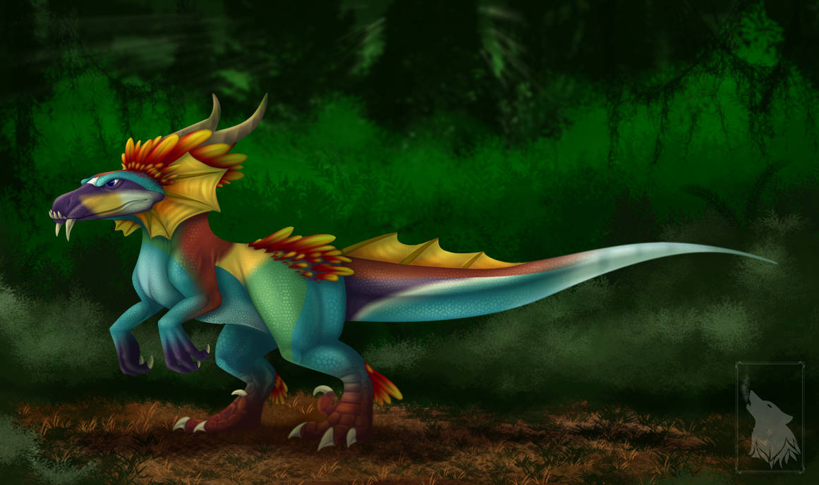Kings Rest Raptor King raptor by xHyperwolfx on DeviantArt