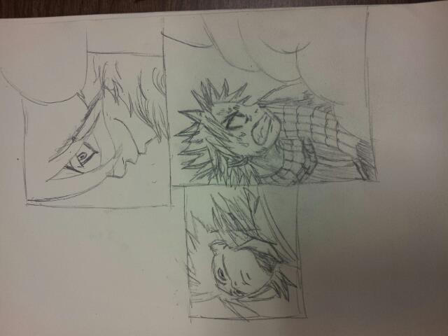 Panel sketches by Grimspecter4512 on DeviantArt