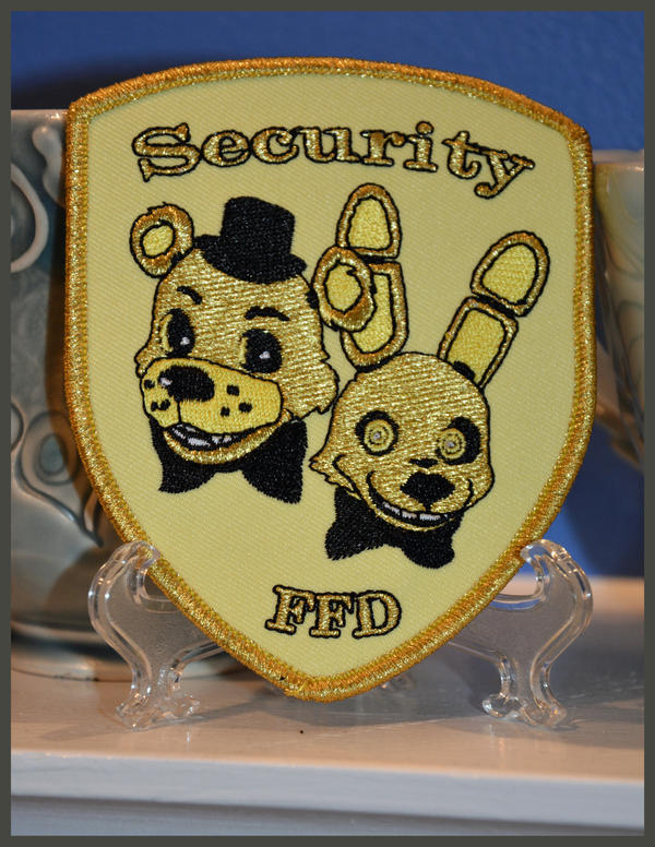 Five Nights at Freddy's Fredbear's Family Diner Security Badge Pin for  Sale by pinjann
