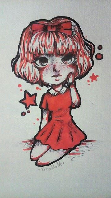 Red Chibi by YokoMoNe on DeviantArt