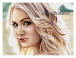 Carrie Underwood drawing by xnicoley