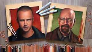 Jesse Pinkman and Walter White -- Breaking Bad