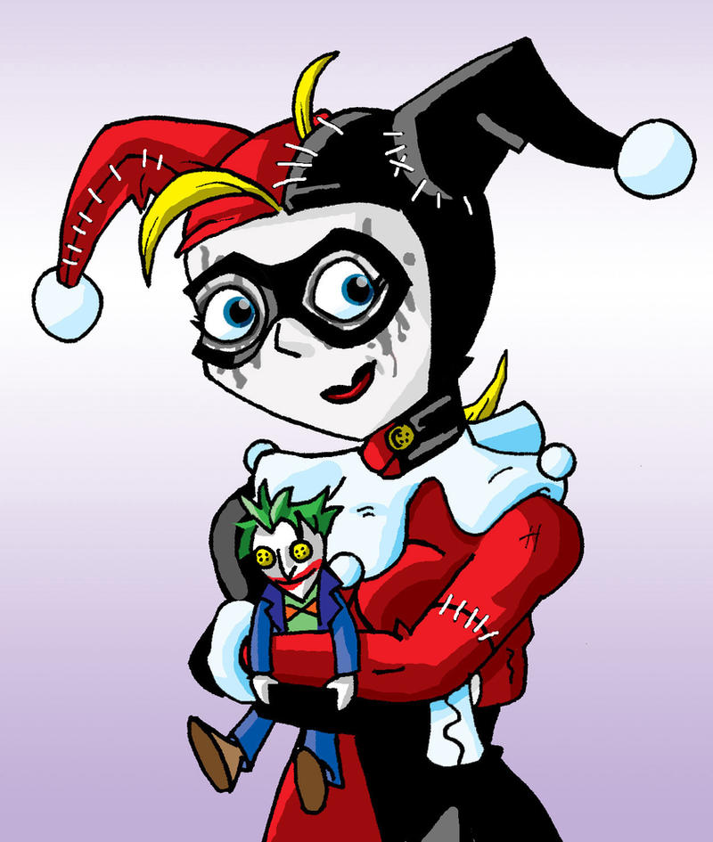 Harley Quinn and Mister J by memorypalace on DeviantArt