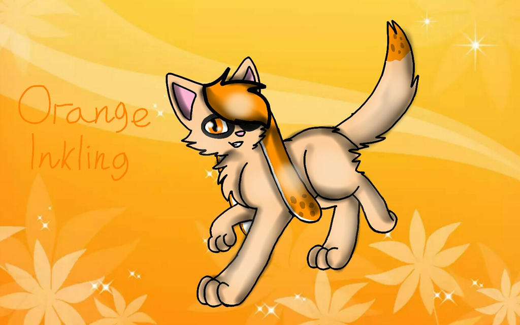Orange Inkling cat