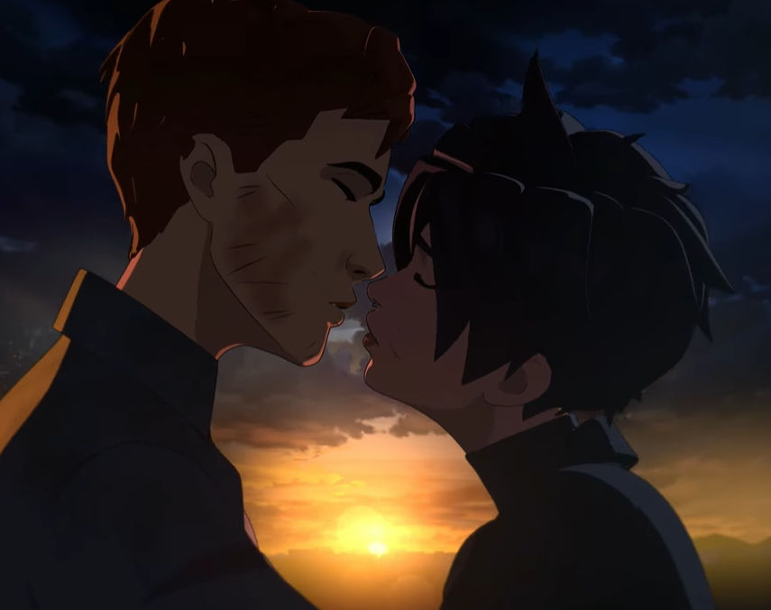 Dispatch Invisible Dream Dispatch Robert and Invisigal romance scene by BigBlor on DeviantArt