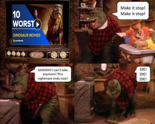Earl Sinclair Hates 10 Worst Dinosaur Movies by Johnnysaurus93