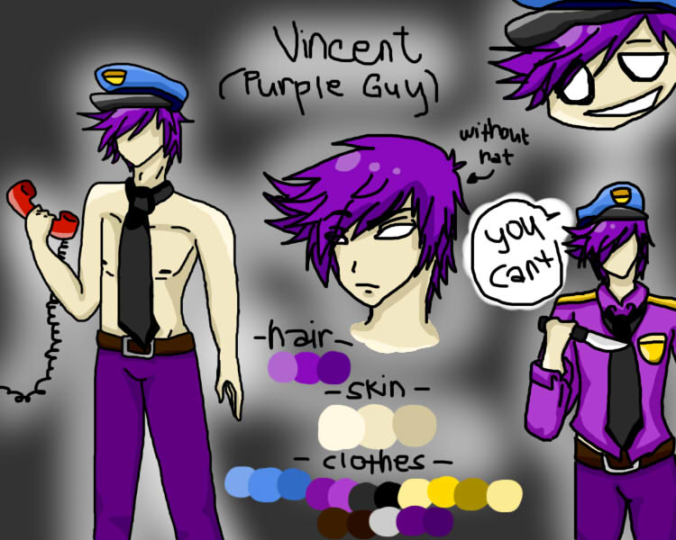 PURPLE GUY VINCENT (ANIME VERSION)