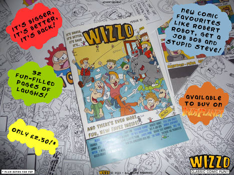 The Wizzo Comic - Issue 3 Advert