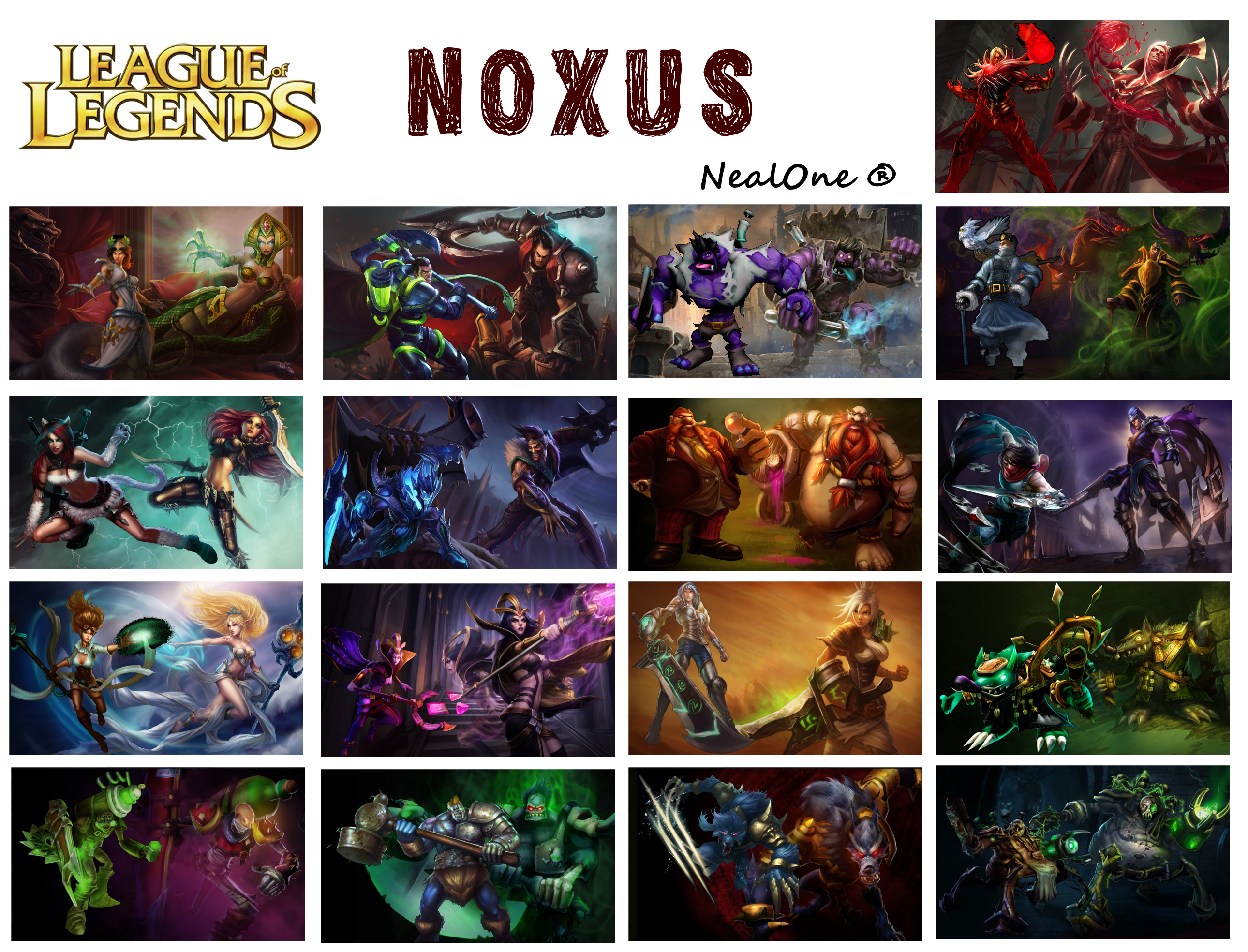 boble diagram legation Noxus - Champions by NealOne on DeviantArt