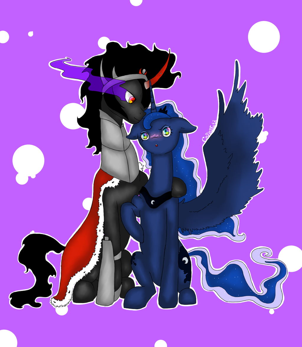 King Sombra X Princess Luna By CryingKate On DeviantArt.