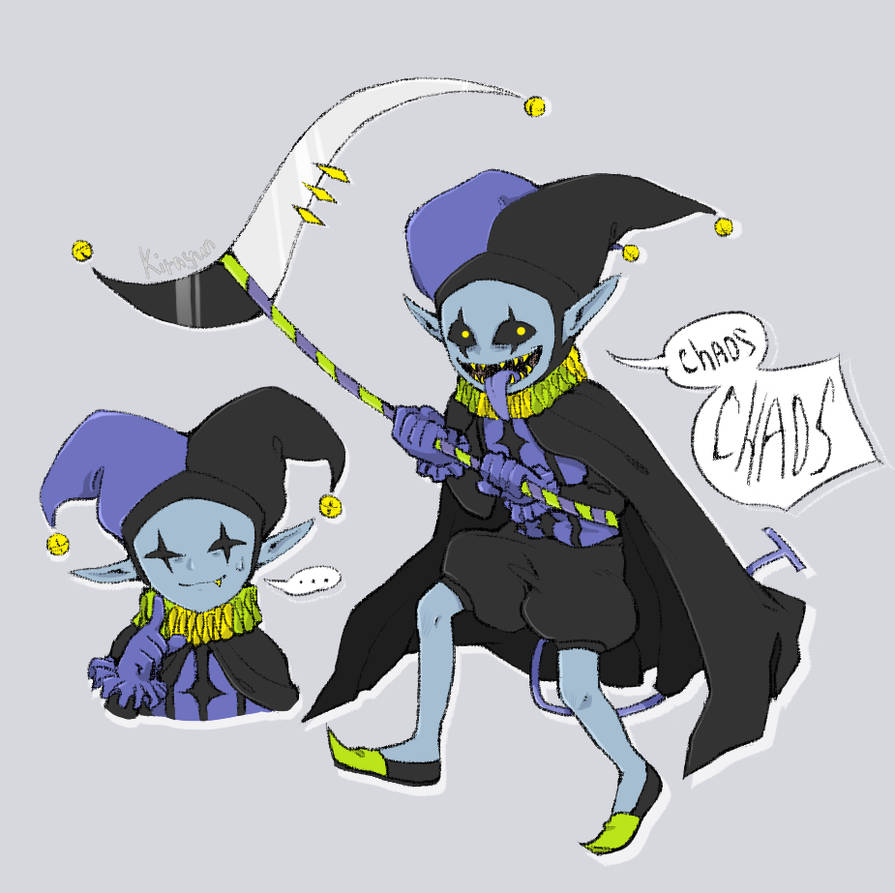 Jevil by CryingKate on DeviantArt