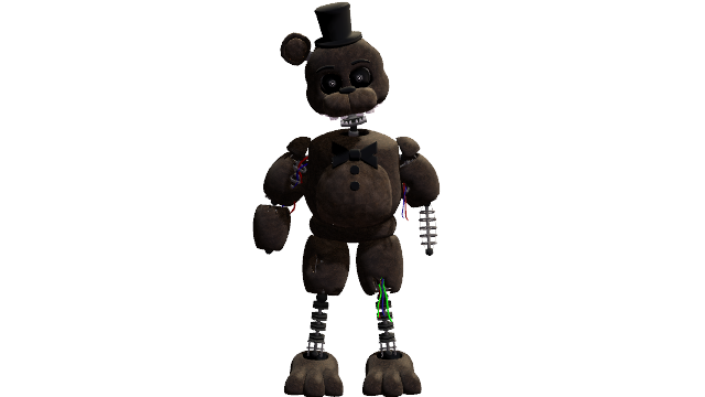 Ignited Collection Renders Ignited Freddy Render by JoseTheMaker on DeviantArt