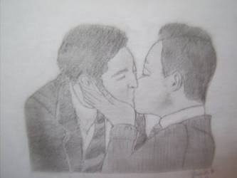 Klaine Kiss 1