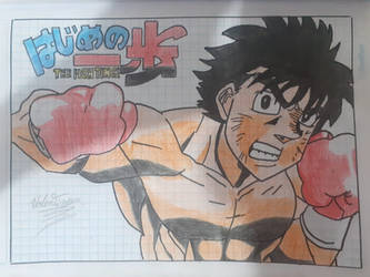 hajime no ippo Makunouchi Ippo boxing anime fight by Miraina on DeviantArt