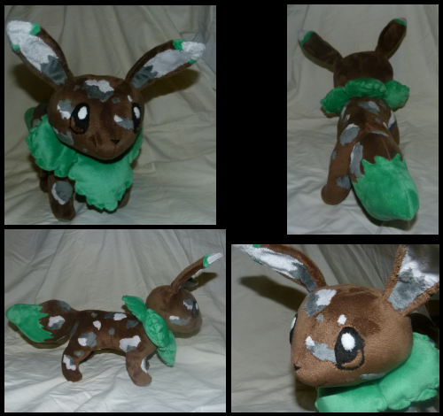 Lifesize eevee OC plush