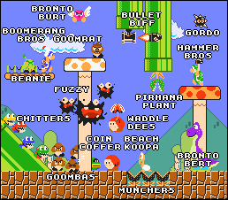 Splunkin Super Mario Bros Extra: Enemies 1 by supersprite123 on DeviantArt