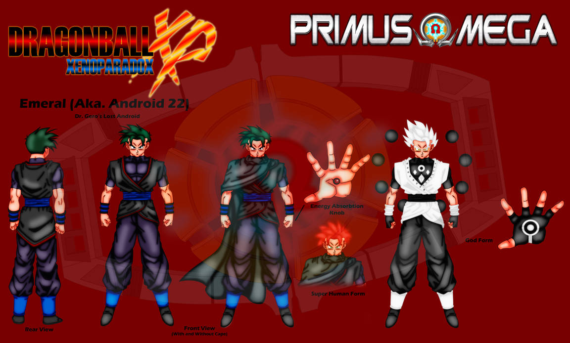 Android 22 character sheet by PrimusOmega96 on DeviantArt