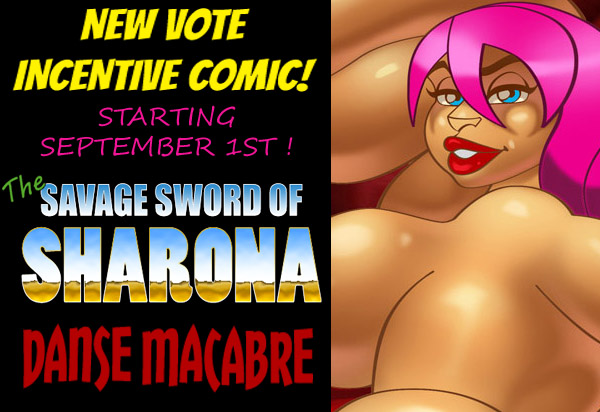 Sharona votecomic promo