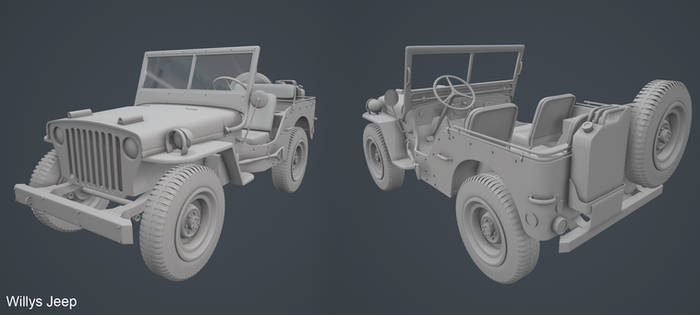 WW2 Willys Jeep