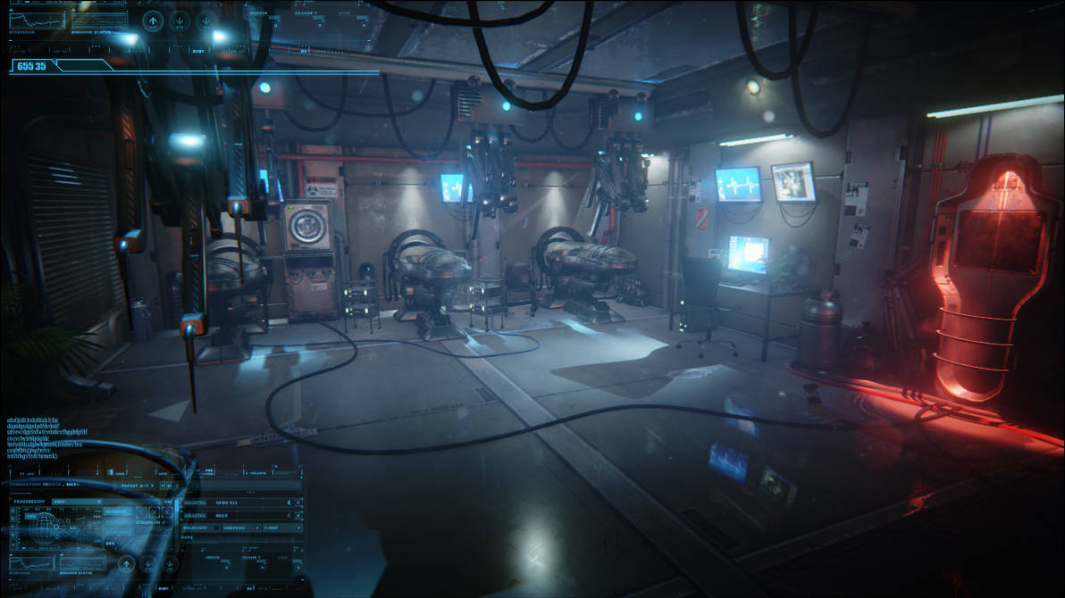 Sci-fi Cryogenics Lab 02 by Hercool on DeviantArt