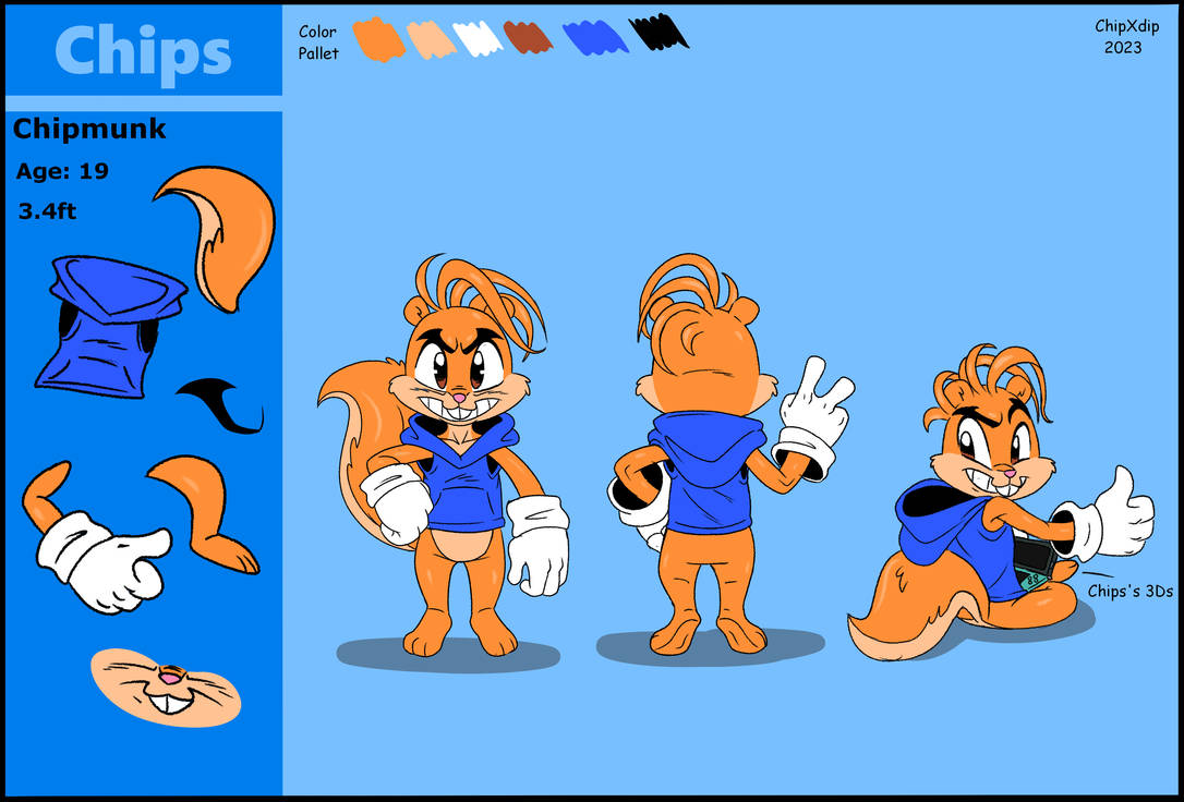 Chips refsheet by ChipXdip on DeviantArt