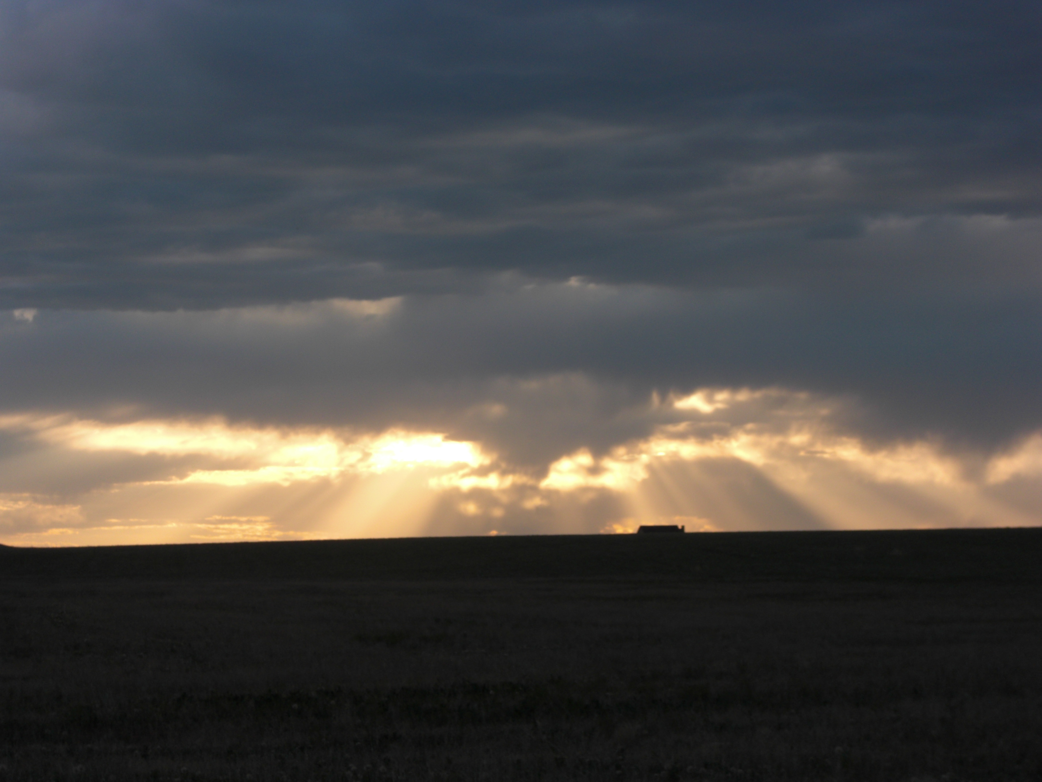 Rays of light