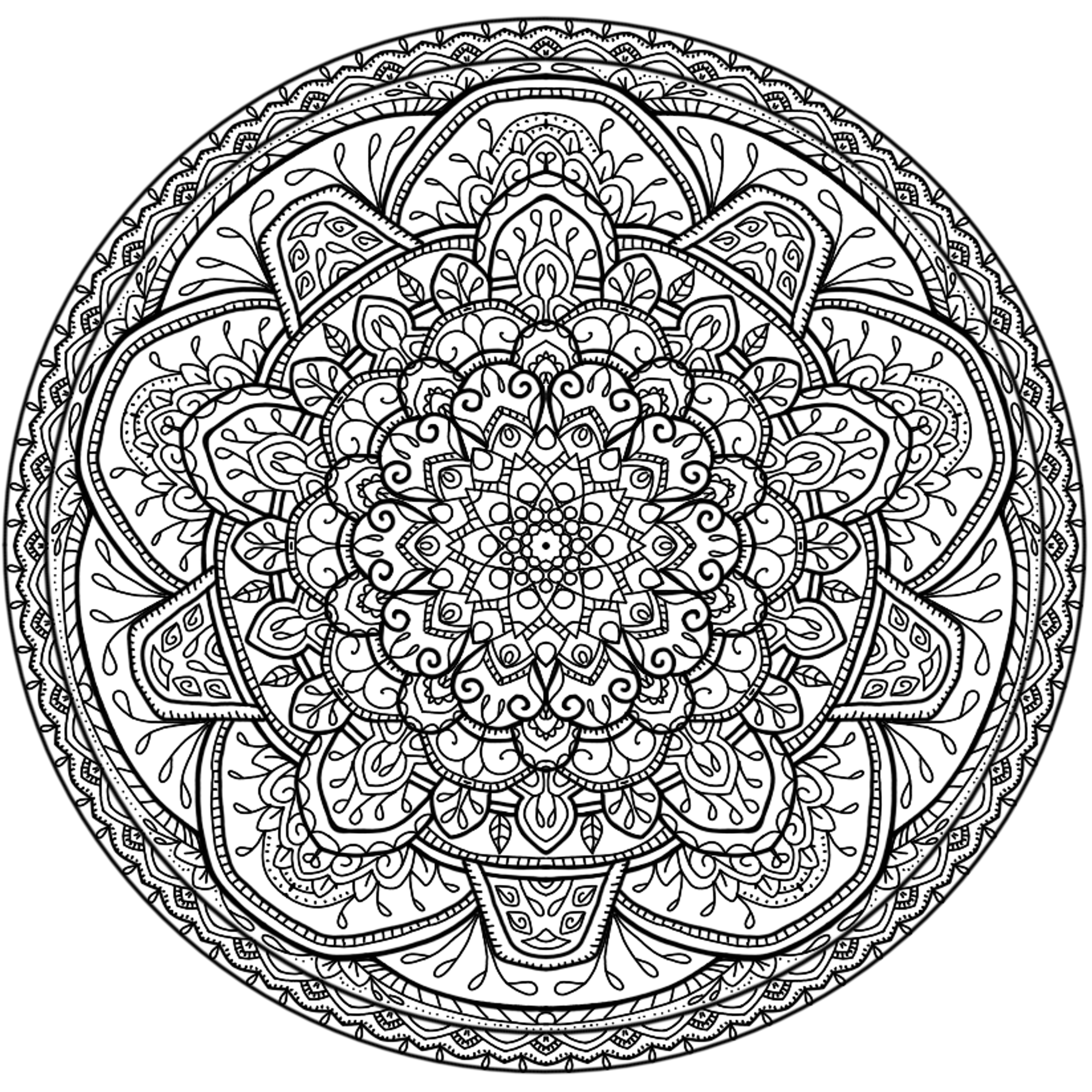Circles Mandala 5