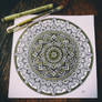 Black and Gold Mandala