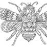 Bee - Hand-Drawn Illustration