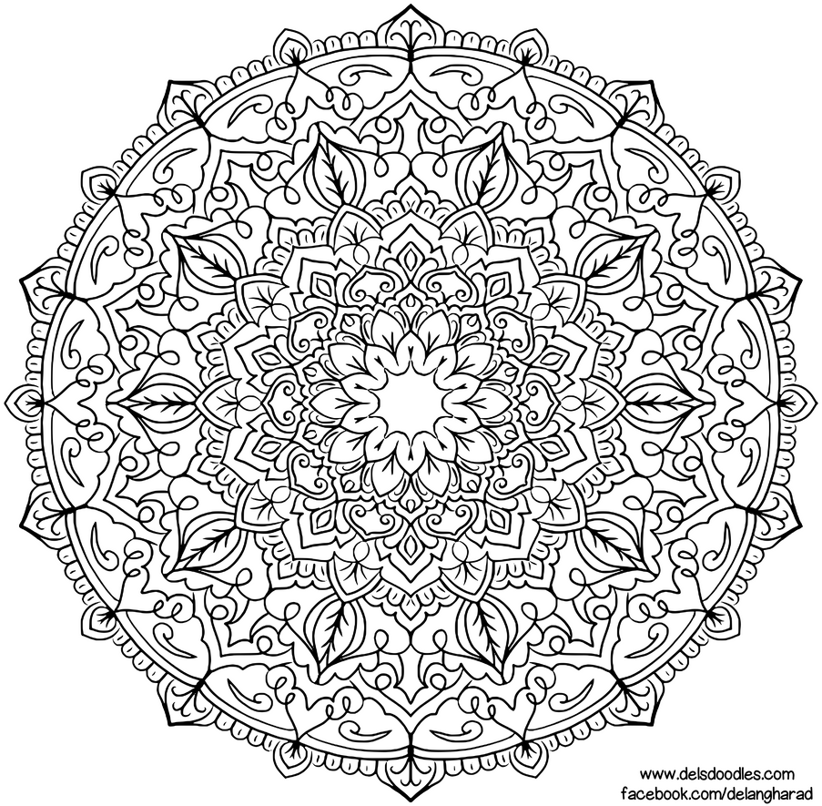 Krita Mandala 55 by WelshPixie