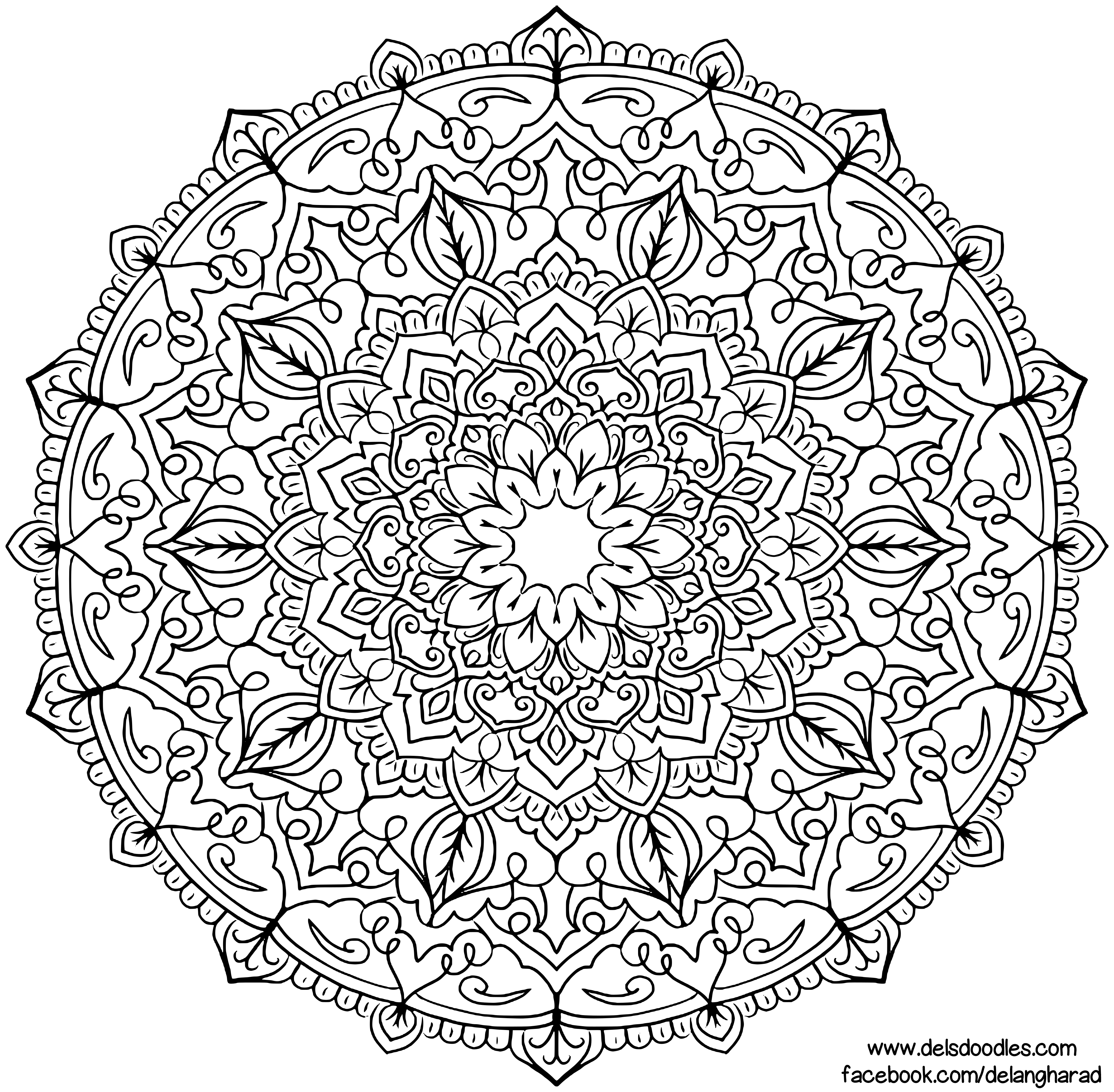 Krita Mandala 55 by WelshPixie