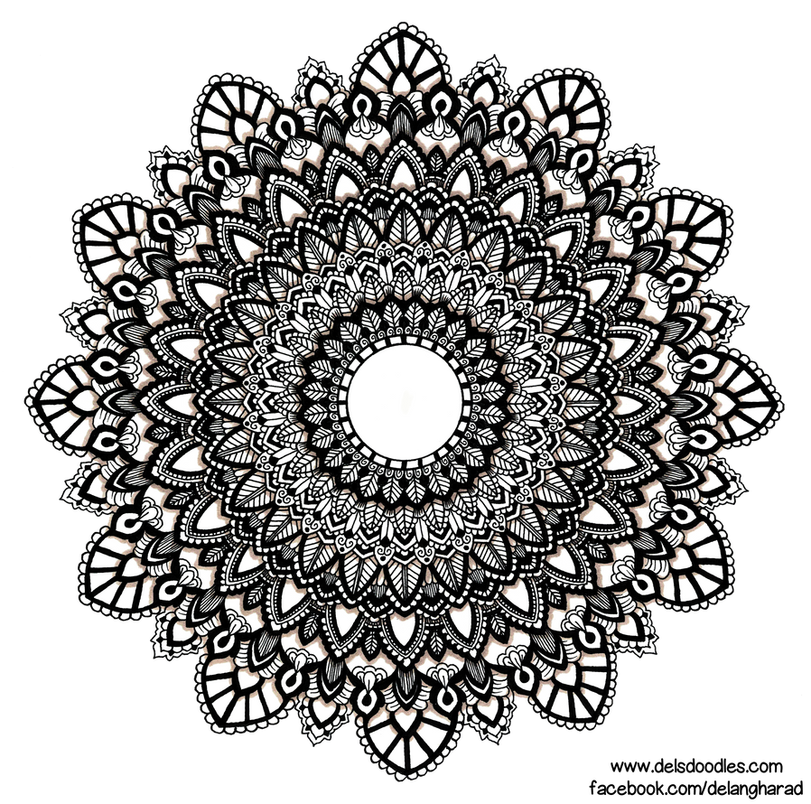 Hand-drawn mandala by WelshPixie on DeviantArt